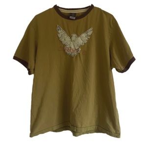 Company 81 Green Bald Eagle Graphic Tee, Streetwear, 90’s, Oversized